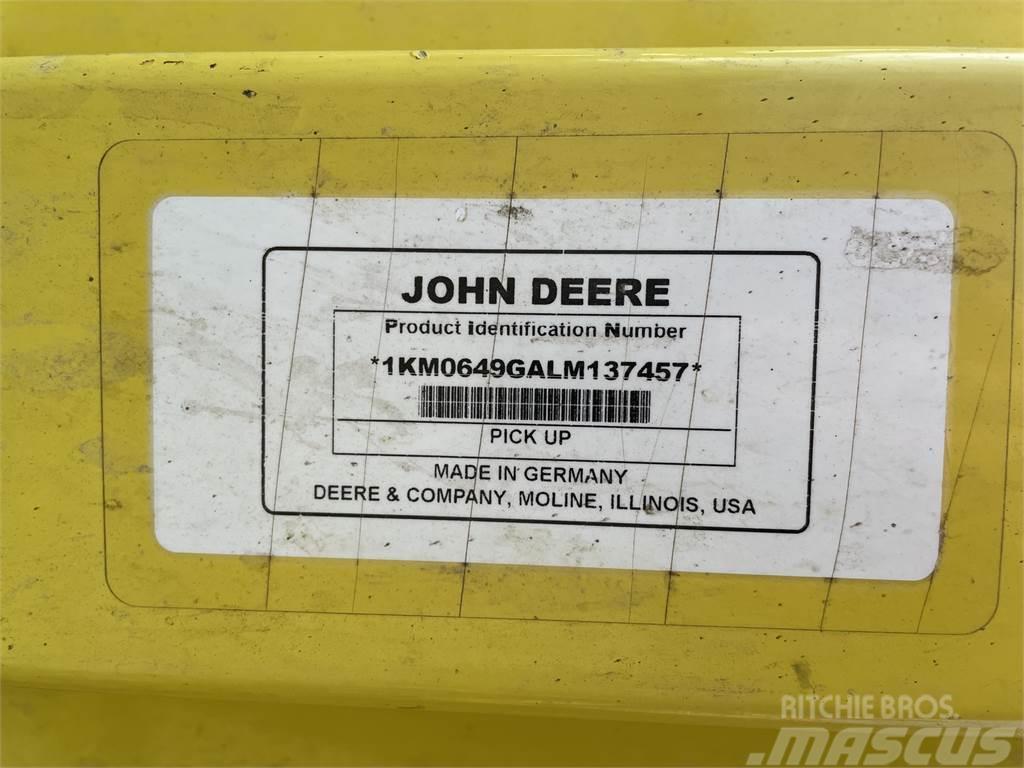 John Deere 649 Řádkovače