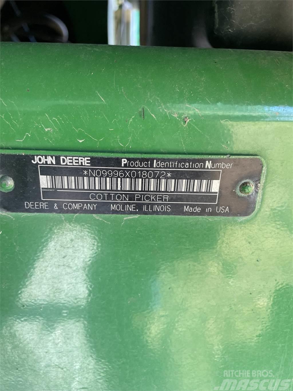 John Deere 9996 Další vyorávače, příslušenství