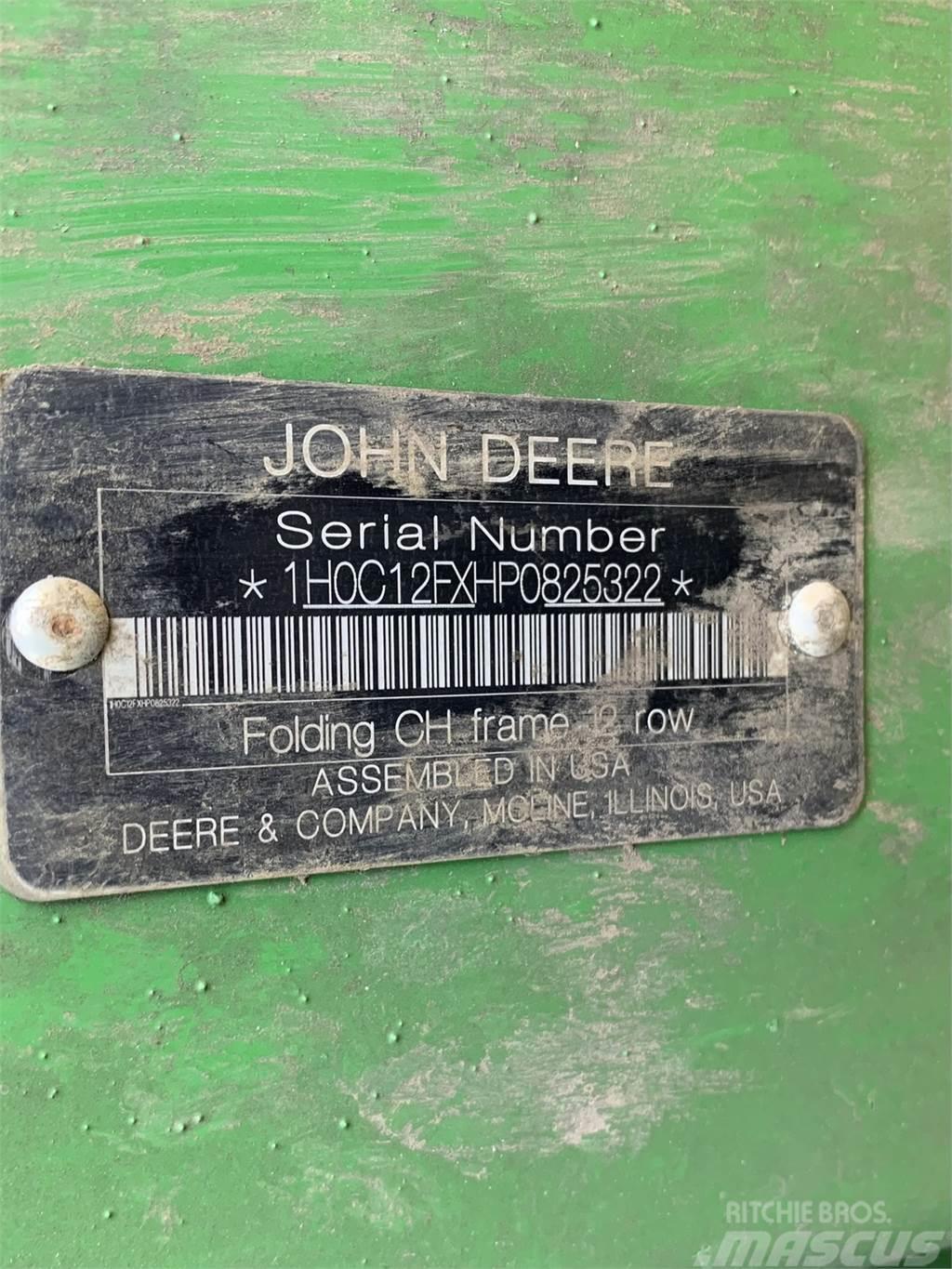 John Deere C12F StalkMaster Příslušenství a náhradní díly ke kombajnům