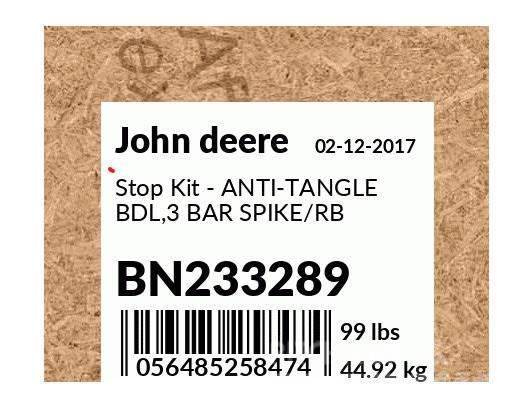 John Deere New Anti-Tangle kit for 2310 Další stroje na zpracování půdy a příslušenství