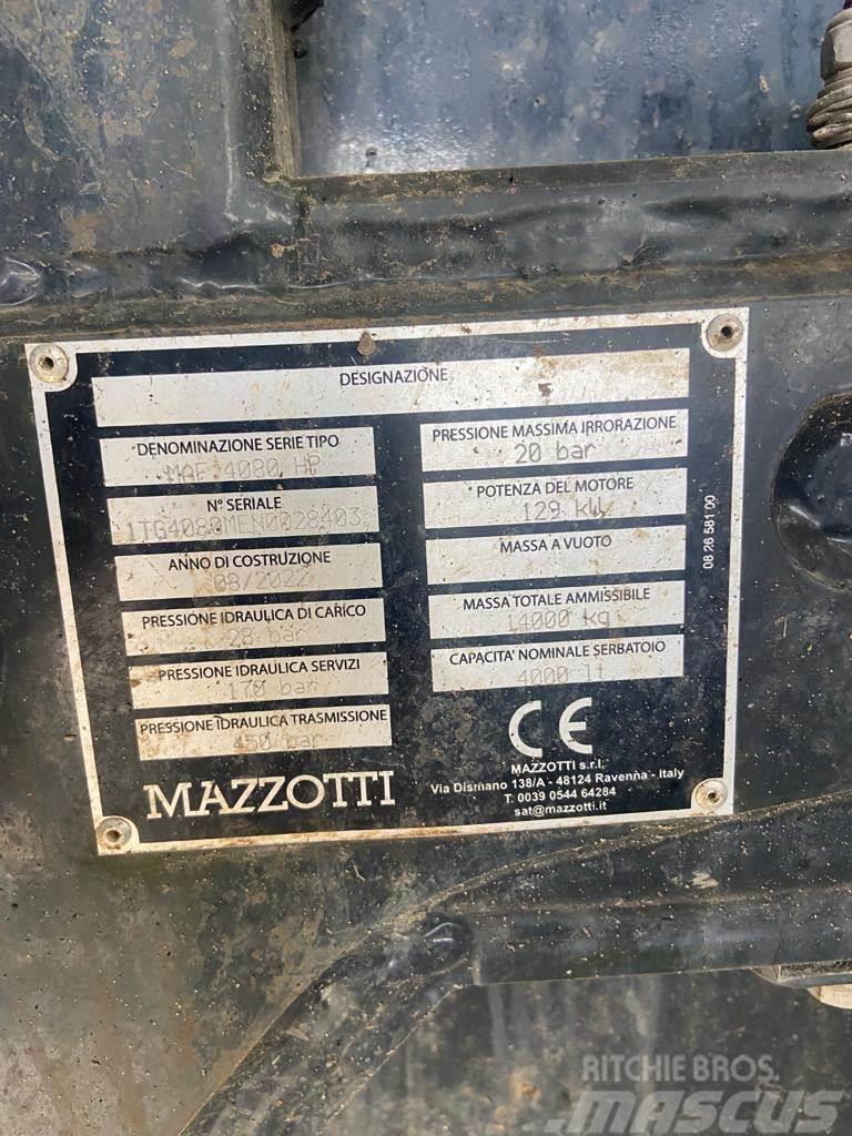  Mazzotti MAF 4080HP Tažené postřikovače