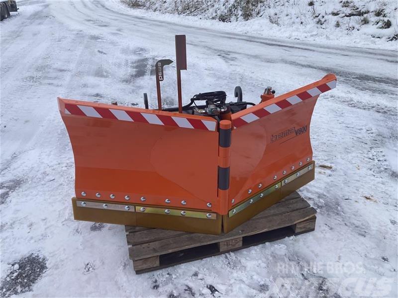 Bema Bema V800 Sneplov Ophæng for Weidemann med hy.kobl Sněžné pluhy, přední sněhové radlice