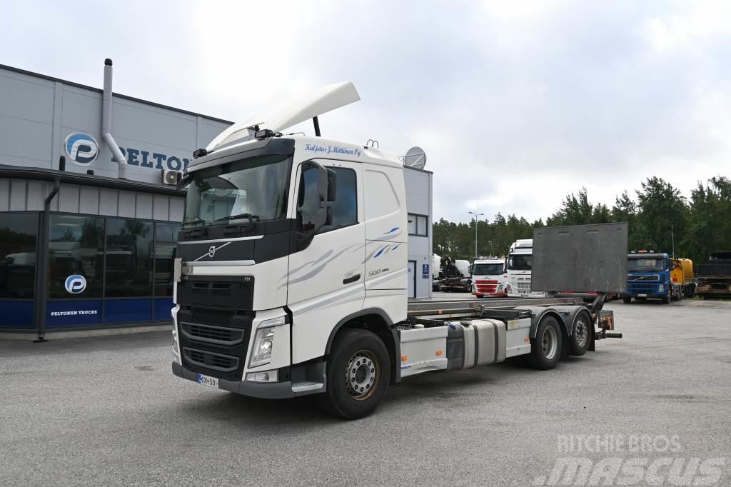 Volvo FH500 6x2 Euro 6 Kontejnerový rám/Přepravníky kontejnerů