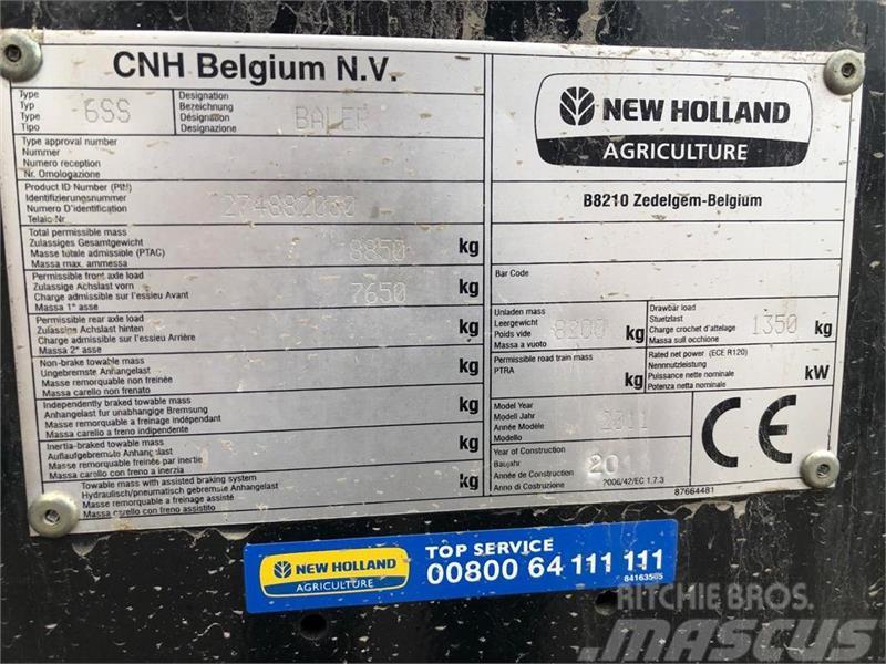 New Holland BB9080 Lis na hranaté balíky