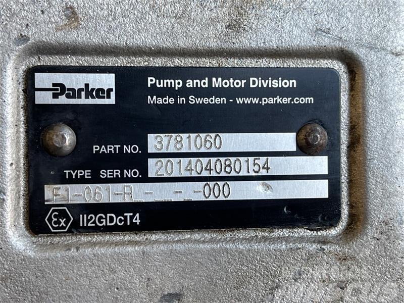 Parker PARKER HYDRAULIC PUMP 3781060 Hydraulika