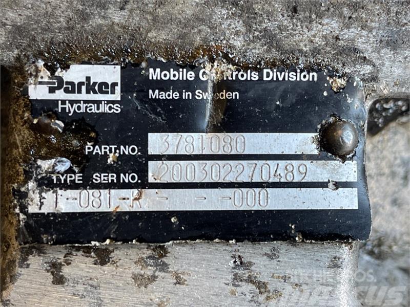 Parker PARKER HYDRAULIC PUMP 3781080 Hydraulika