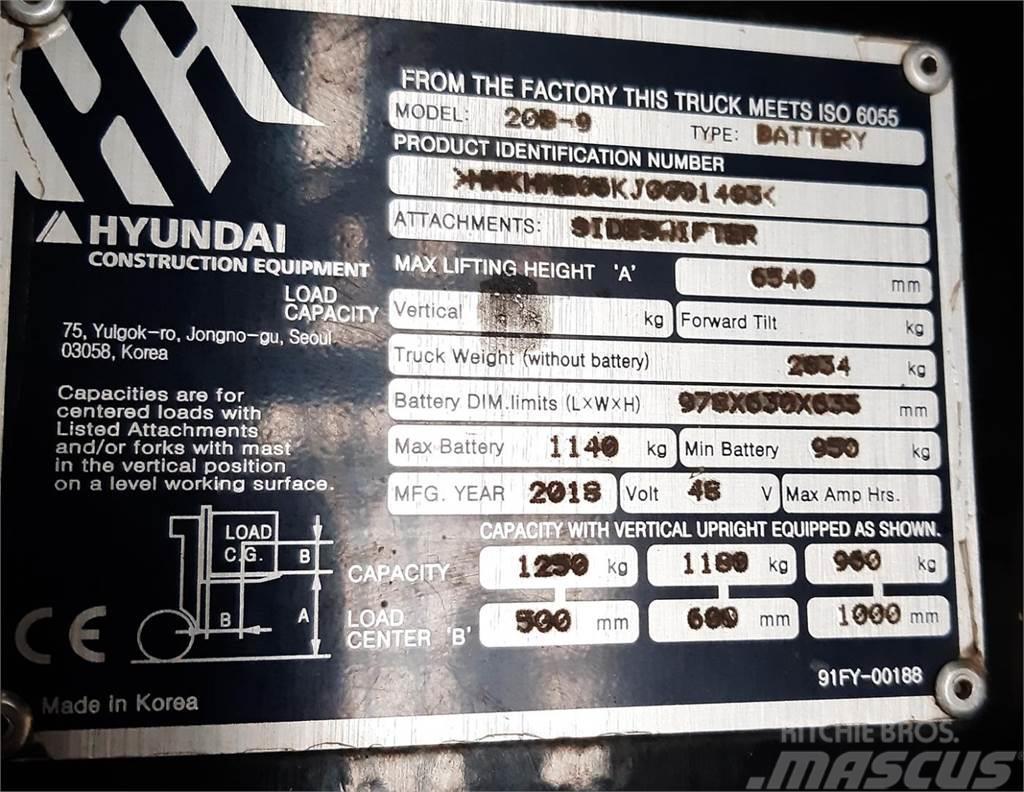 Hyundai 20B-9 Akumulátorové vozíky