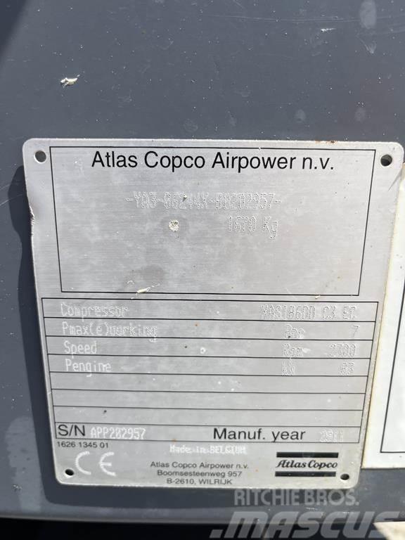 Atlas Copco XAS 186 DD Kompresory