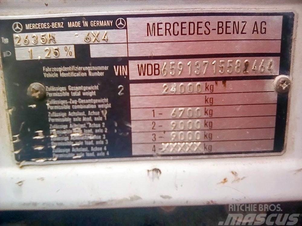 Mercedes-Benz 2635 Sklápěče