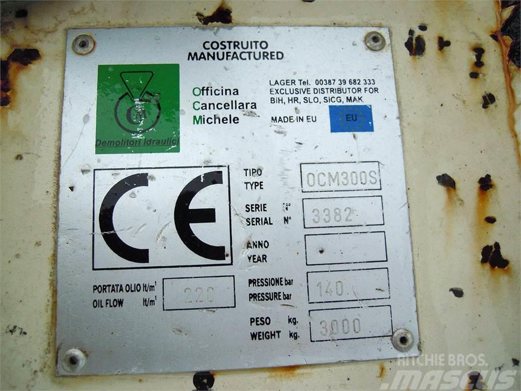 Terex OCM 300S Hydraulická beranidla na zatloukání pilotů