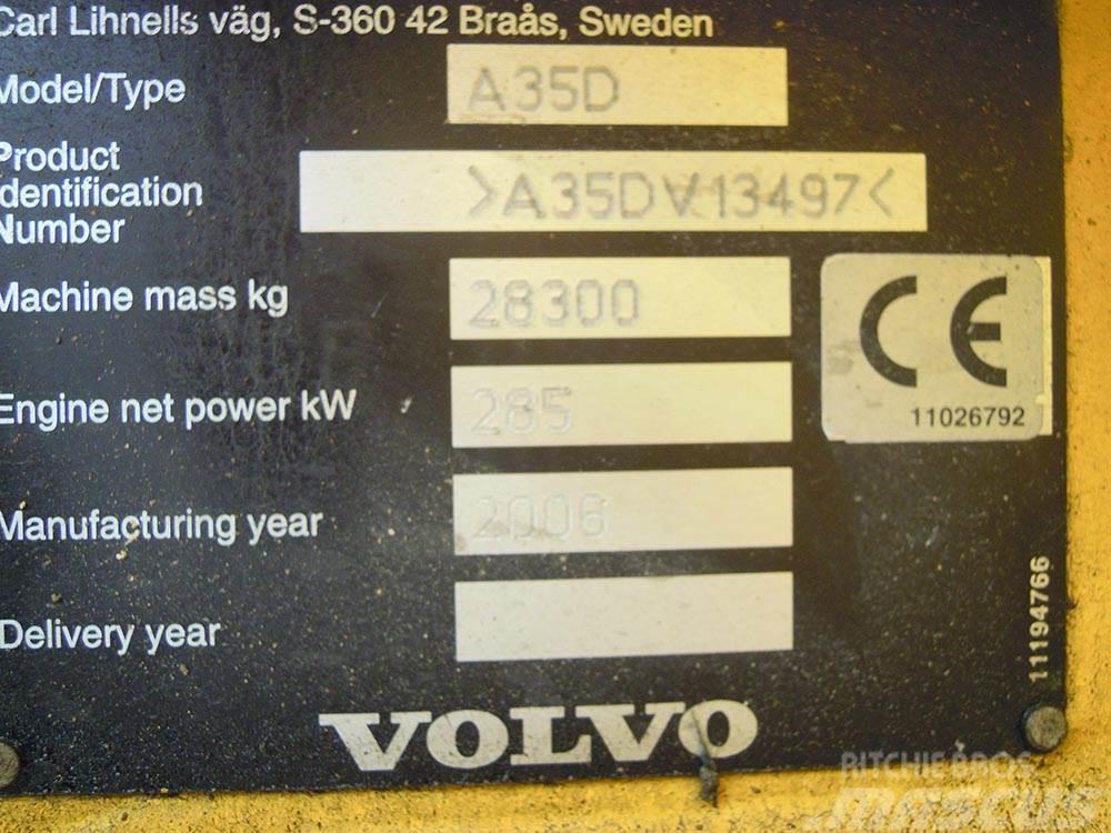 Volvo A35D Kloubové dempry