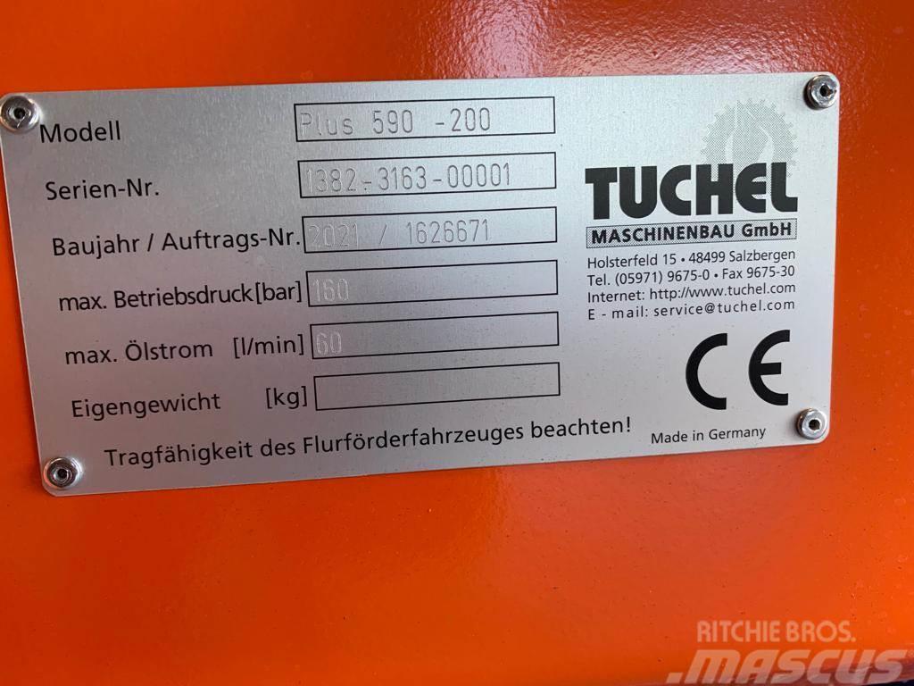 Tuchel Plus 590/200 Veegmachine Zametací stroje