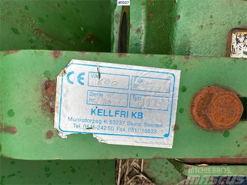 Kellfri VK250 Stroje na sklizeň pícnin-příslušenství
