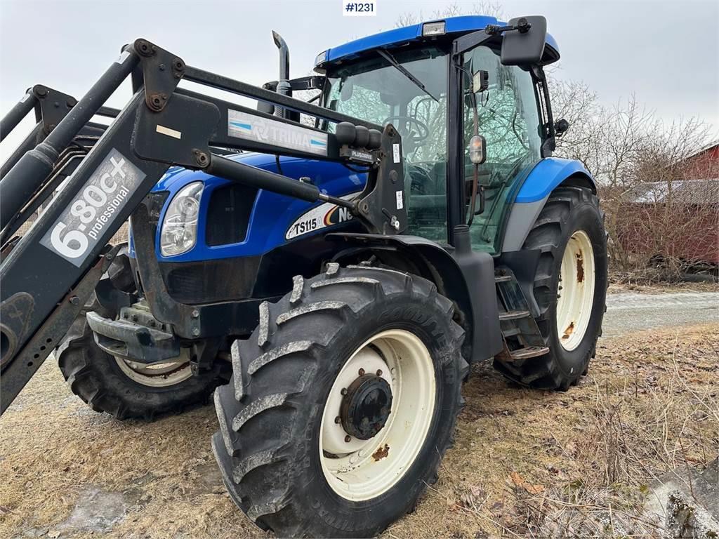 New Holland TS115A Traktory