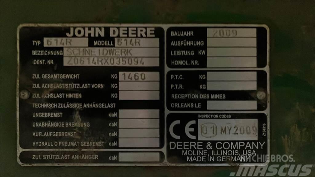 John Deere 614R Příslušenství a náhradní díly ke kombajnům