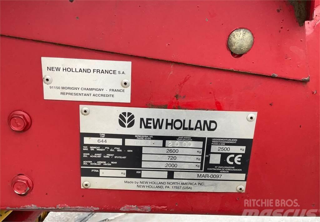 New Holland 648 Lis na válcové balíky