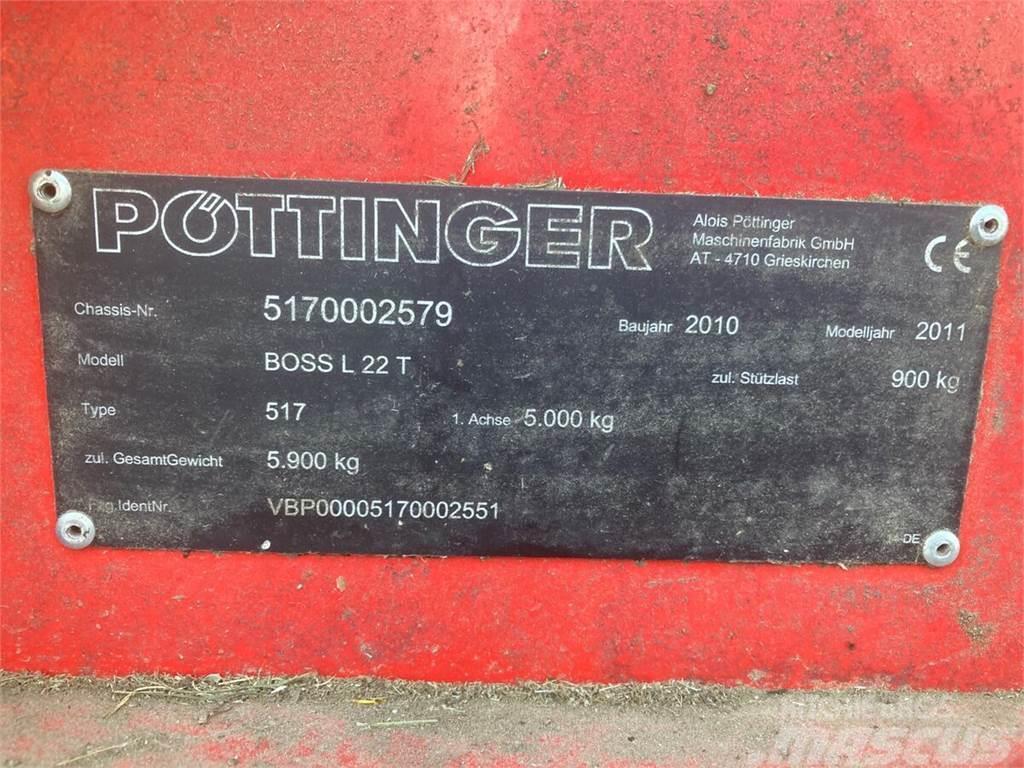 Pöttinger Boss 22LT Samosběrné vozy