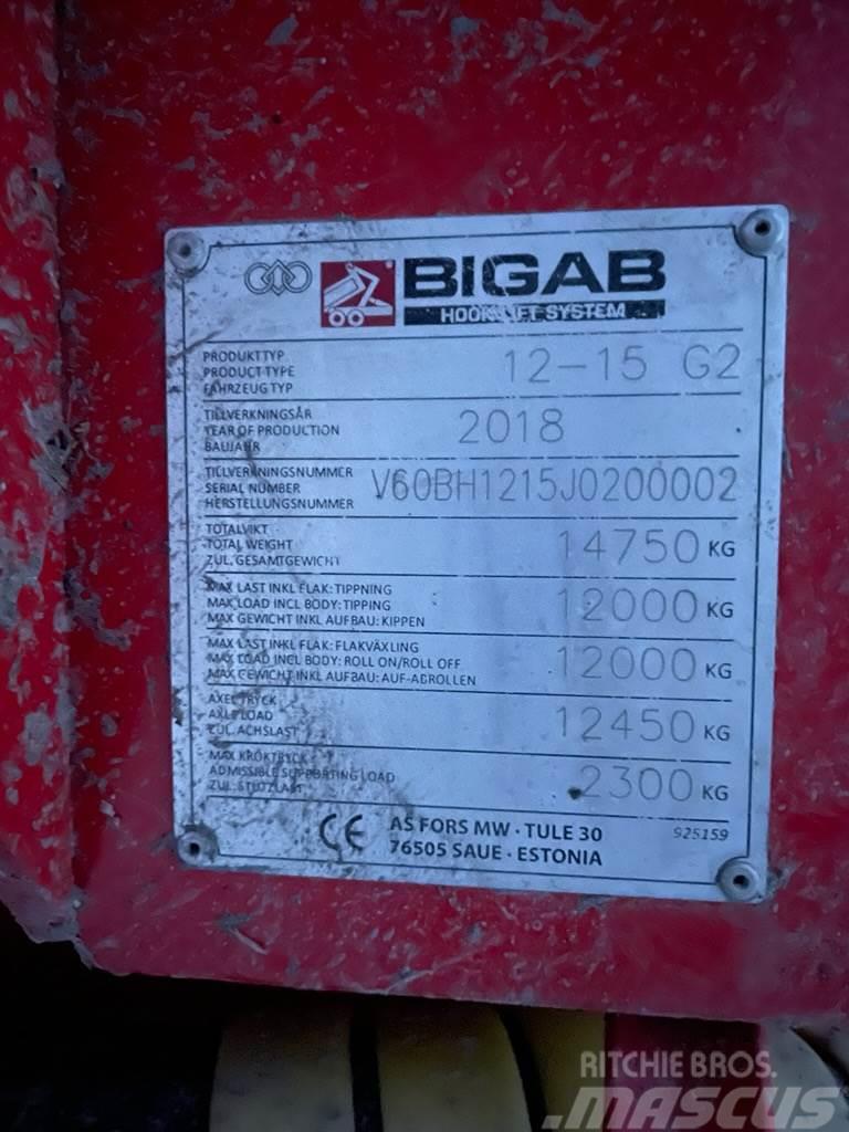 Bigab 12-15 G2 Další přívěsné vozíky