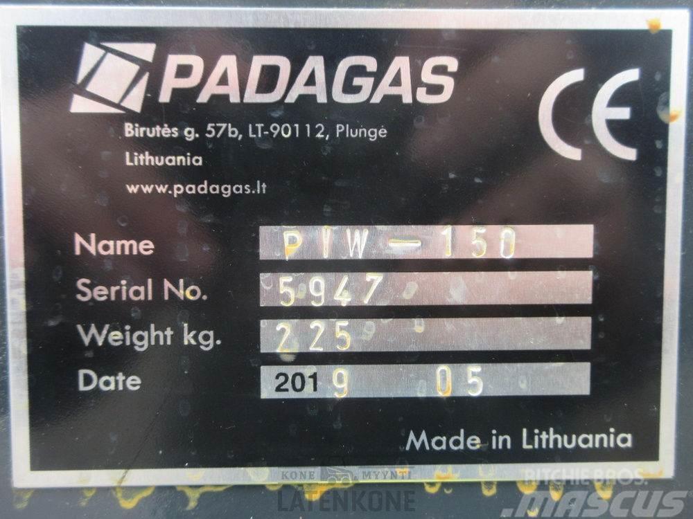 Padagas Puomiharja PIW-150 R ilman kiinnikettä Zametací kartáče
