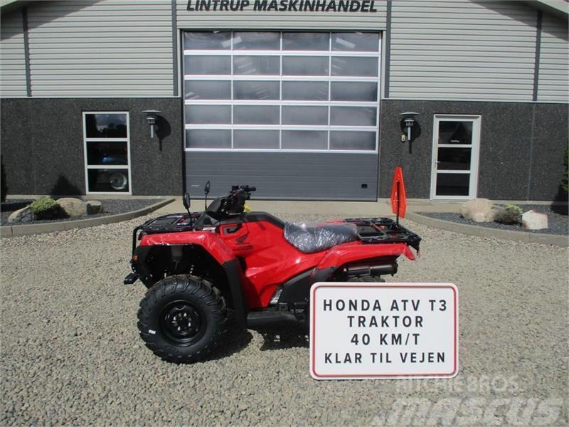 Honda TRX 420FE Traktor  STORT LAGER AF HONDA ATV. Vi hj Traktory
