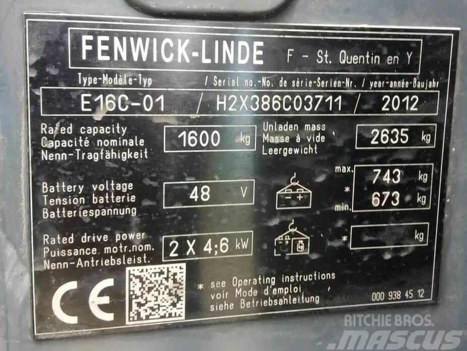 Fenwick E16C-01 Další