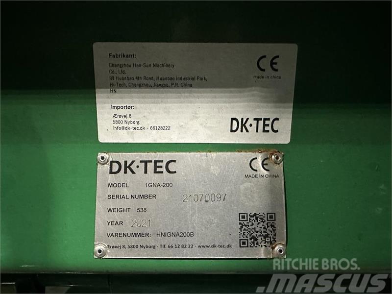 Dk-Tec IGNA Premium 200 cm. Kultivátory