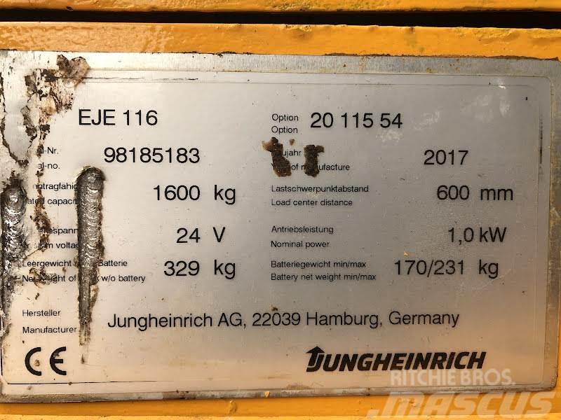 Jungheinrich EJE 116 Nízkozdvižný vozík