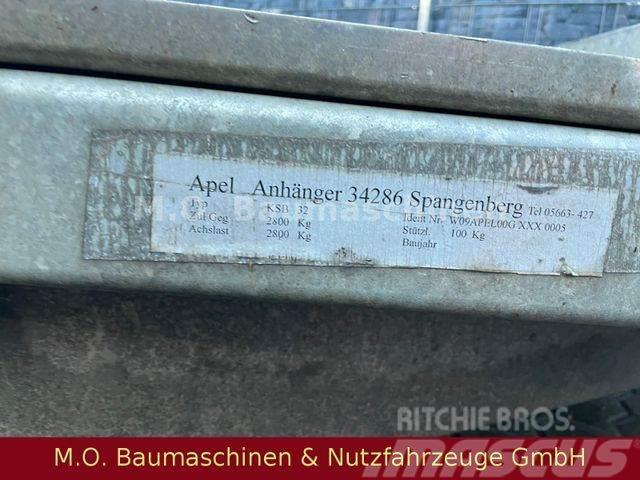  Apel Spangenberg KSB 32 / 2.380 Kg / Tüv 2023 / Podvalníky