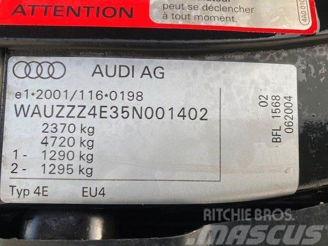Audi A8 3.7 tiptronic quattro vin 402 Osobní vozy