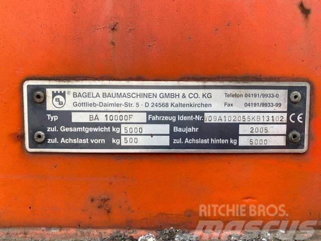 Bagela BA 10000 resin and asphalt recycler 102 Finišery