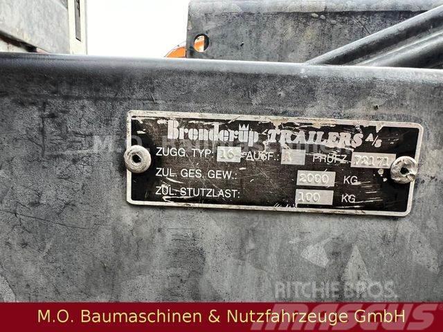 Brenderup Trailers 16 / Zul:GG 2t / 2 Achser /TÜV Lehké přívěsy do 3500 kg