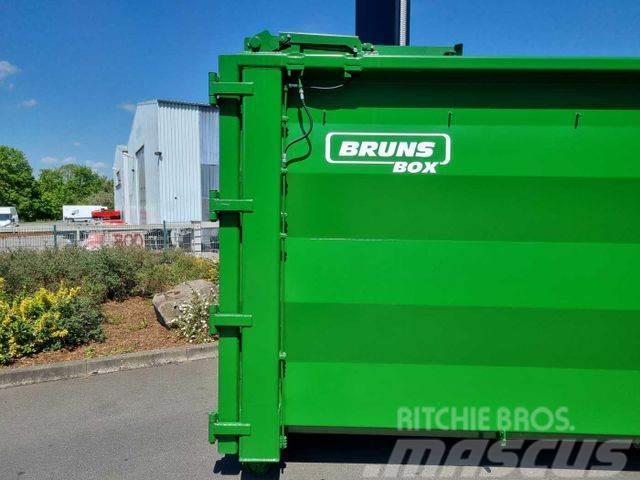 Bruns Abrollcontainer Kran 34cbm beidseitig Hákový nosič kontejnerů