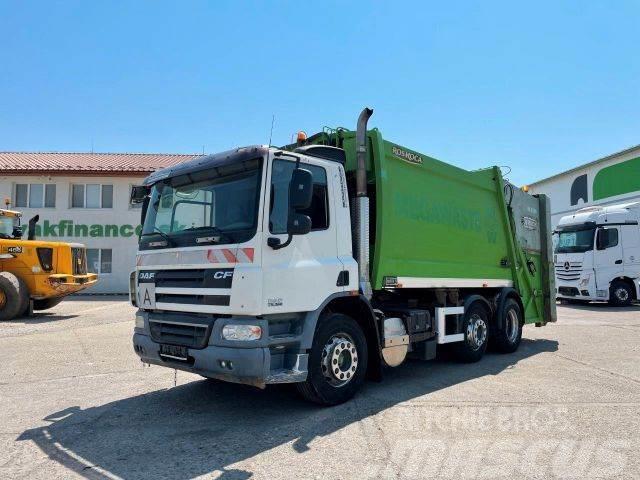 DAF CF 75.360 6x2 garbage truck, manual, EURO 3, 222 Popelářské vozy