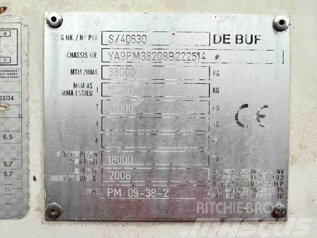  De Buf Beton-Mischer 9m³/Sermac 28m Betonpumpe Domíchávače betonu