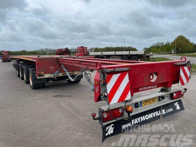 Faymonville 55 m long wing trailer Návěsy na přepravu automobilů
