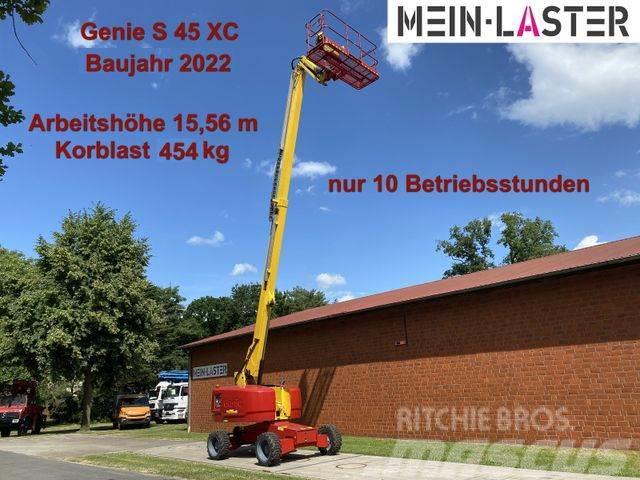 Genie S 45X 16 m max. 454 kg Korblast * Deutz Diesel Kloubové plošiny