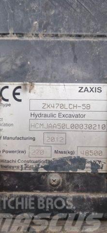 Hitachi ZX 470 LCH Pásová rýpadla