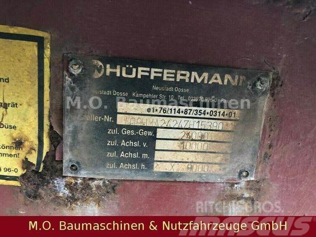Hüffermann HMA 24.24 / Muldenanhänger / 24t Kontejnerové přívěsy