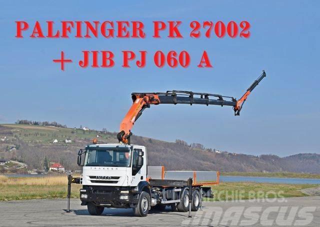 Iveco TRAKKER 410* PK 27002 + JIB PJ060A + FUNK * 6x4 Autojeřáby, hydraulické ruky
