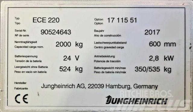 Jungheinrich ECE 220 Další