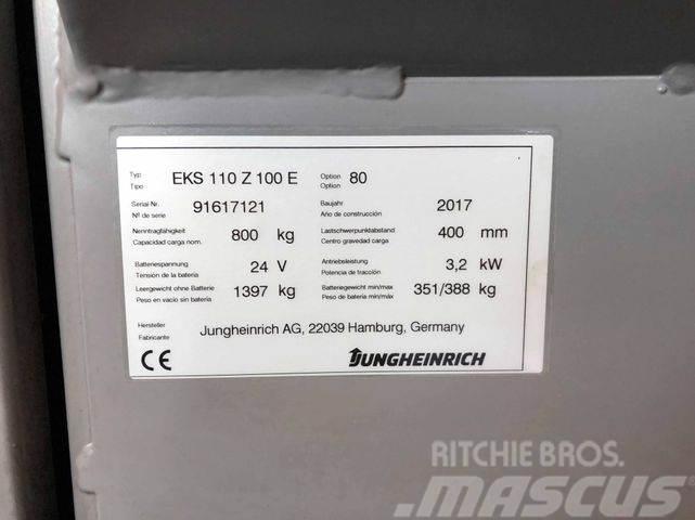 Jungheinrich EKS 110 - BJ. 2017 - NUR 1081 STD. -BATTERIE 86% Další