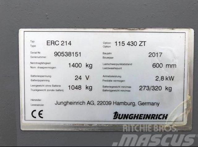 Jungheinrich ERC 214 - 4300MM HUB - 1400KG - NEUWERTIG Vysokozdvižný vozík