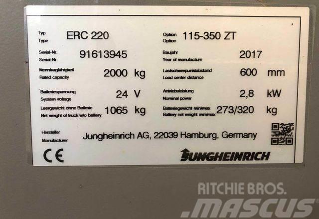 Jungheinrich ERC 220 - 3500MM HUB - 2000KG - 2357STD. Vysokozdvižný vozík