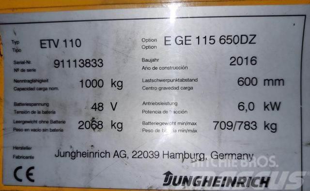 Jungheinrich ETV 110 - TRIPLEX - 6.500MM HUBHÖHE - NEUWERTIG Retraky