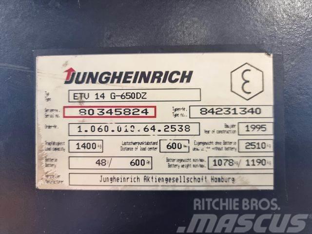 Jungheinrich ETV 14 - 6.2M HUBHÖHE - 5.083 STD. Retraky