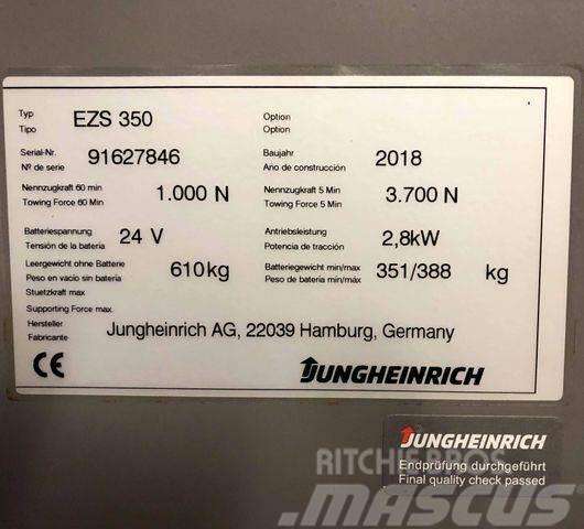 Jungheinrich EZS 350 - BJ. 2018 - NUR 487 STUNDEN Další