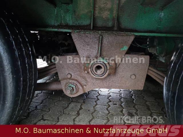 Kaiser SSB 335 / 3 Achser / Blatt / Hydr. Rampen / 34t Podvalníkové návěsy