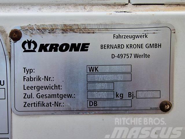 Krone WK 7.3 RSTG / Textil / Koffer / Rolltor Valníky