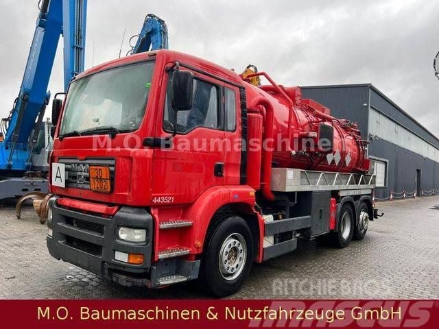 MAN TGA26.313/6x4 /Kutschke Saug u. Spühlwagen / Kombinované/Čerpací cisterny