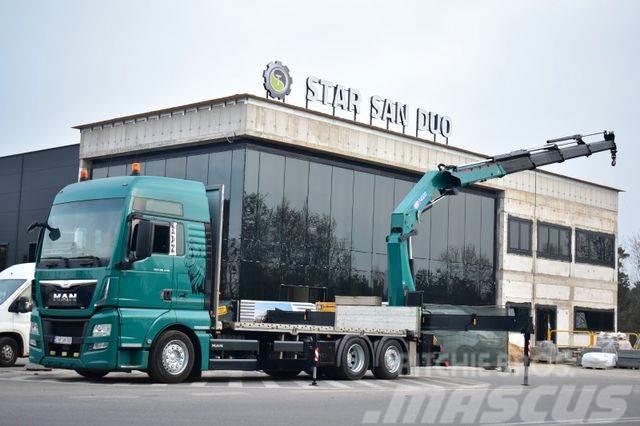 MAN TGX 26.440 6x2 HMF 4020 K4 Crane Kran Container Autojeřáby, hydraulické ruky